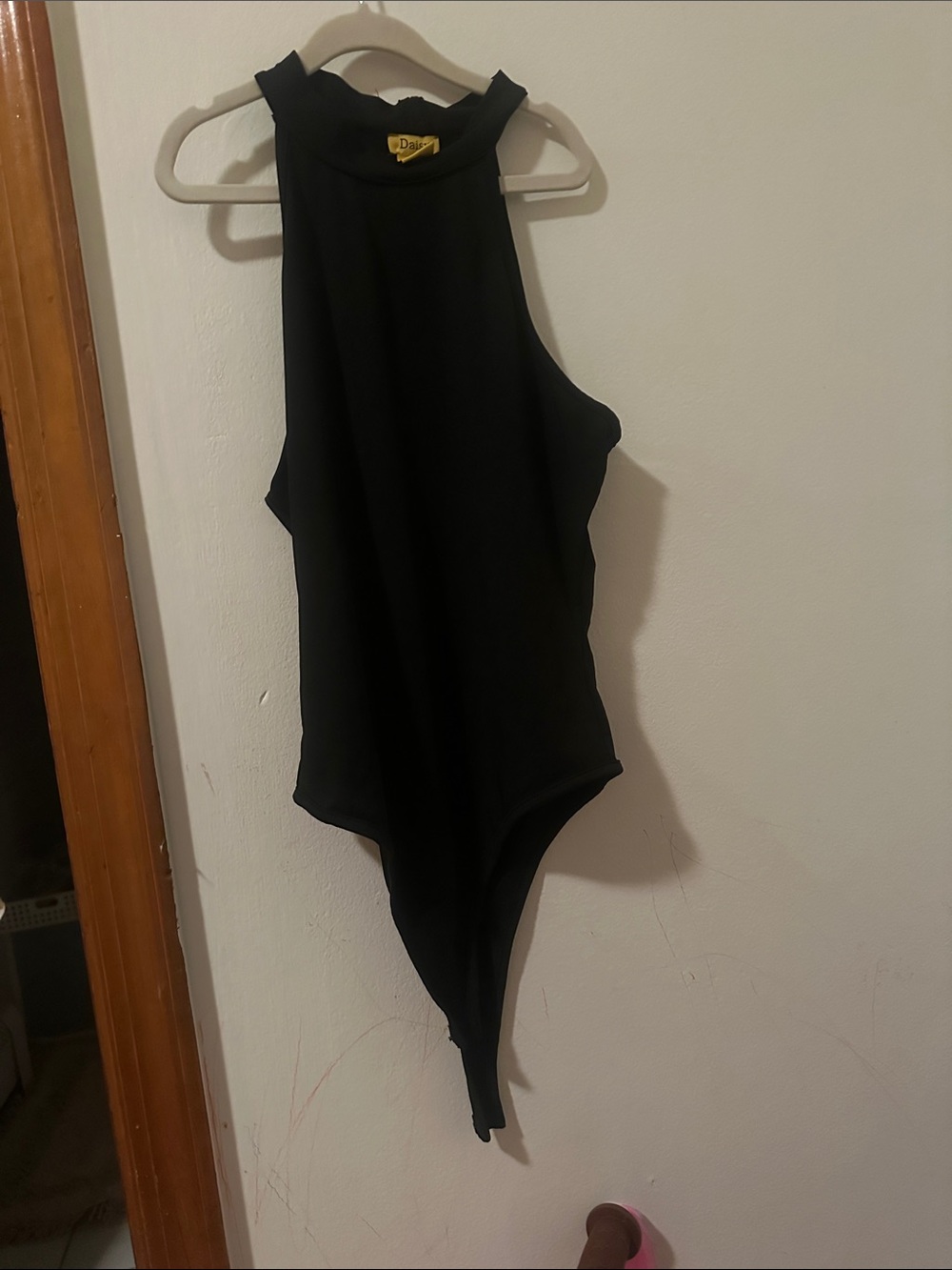 Marshalls Black High-Neck Sleeveless Bodysuit